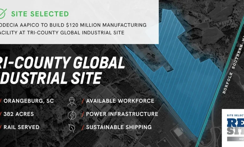 Auto parts supplier ready to break ground on NS-served site in South Carolina