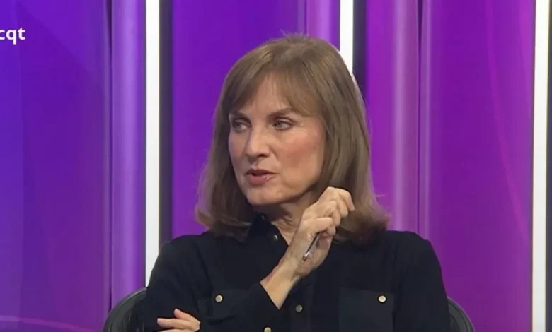 BBC Question Time host Fiona Bruce halts show to make huge announcement