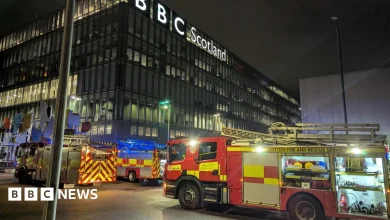 BBC Scotland HQ evacuated after fire breaks out