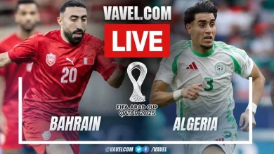 Bahrain vs Algeria LIVE Score Updates in 2025 FIFA Arab Cup Match