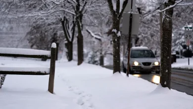 Band of snow is coming. See how much and why temps, time may be issues