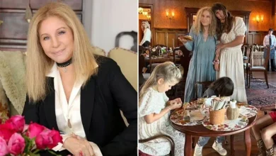 Barbra Streisand slammed over 'servants' as she shares Thanksgiving pic from lavish home