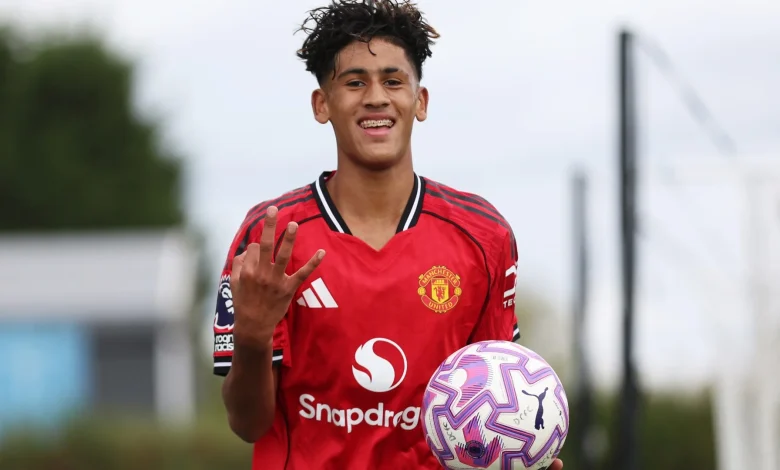 Barcelona trying to sign Man Utd wonderkid JJ Gabriel, 15, after U18 heroics