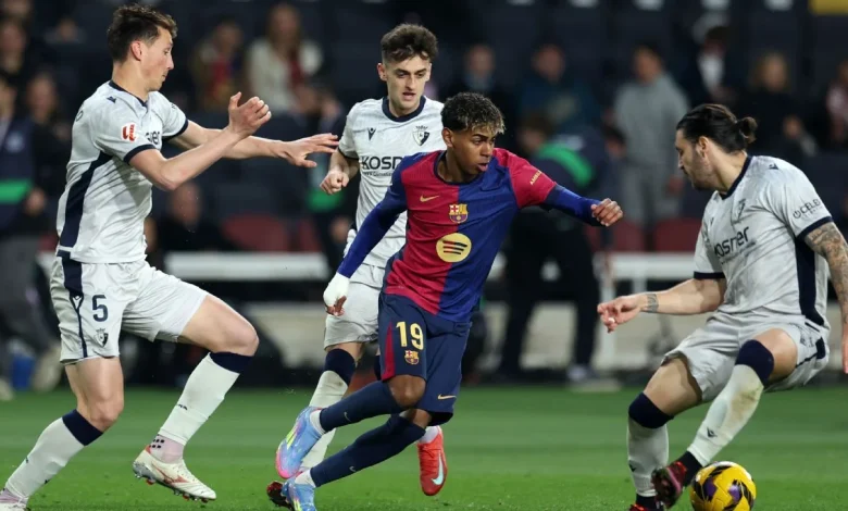 Barcelona vs Osasuna: alineaciones, Jornada 16, LaLiga