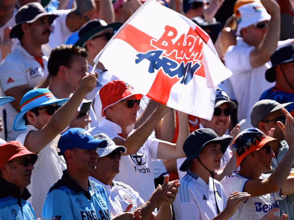 Barmy Army’s classy gesture wins over Adelaide Oval