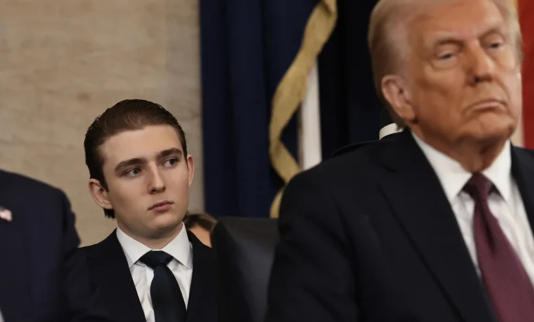 Barron Trump May Have Inherited Donald's Strange Sleep Habits Hints Latest Peek At His Private Life