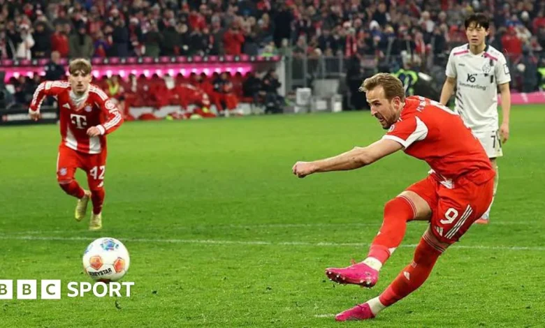 Bayern Munich 2-2 Mainz: Harry Kane rescues draw for Bundesliga leaders at home