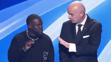 'Be careful' - Gianni Infantino forced to intervene as Kevin Hart almost leaks World Cup 2026 secret