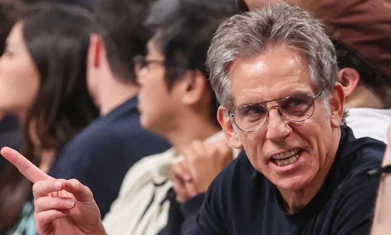 Ben Stiller Pays Homage to Reds Minor League Affiliate During New York Knicks Game