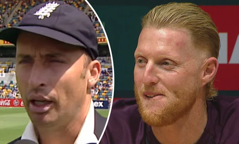 Ben Stokes delivers cheeky sledge to Nasser Hussain over question about key call