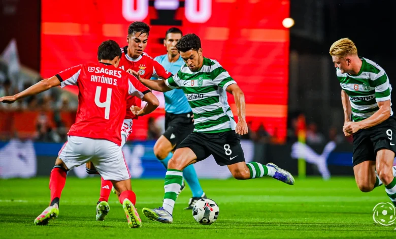 Benfica x Sporting: eis os onzes iniciais para o Dérbi da Segunda Circular