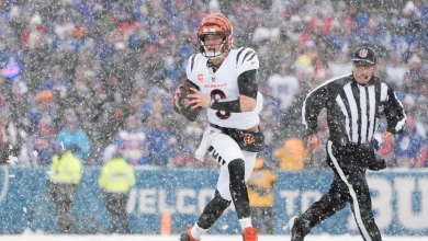 Bengals Star Joe Burrow Rings Up Mike Gesicki For Touchdown Against Bills