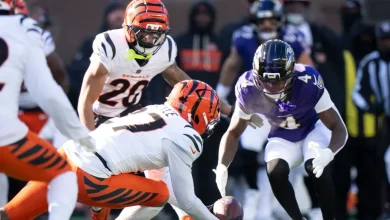 Bengals defensive back DJ Turner injured vs Ravens in NFL Week 15