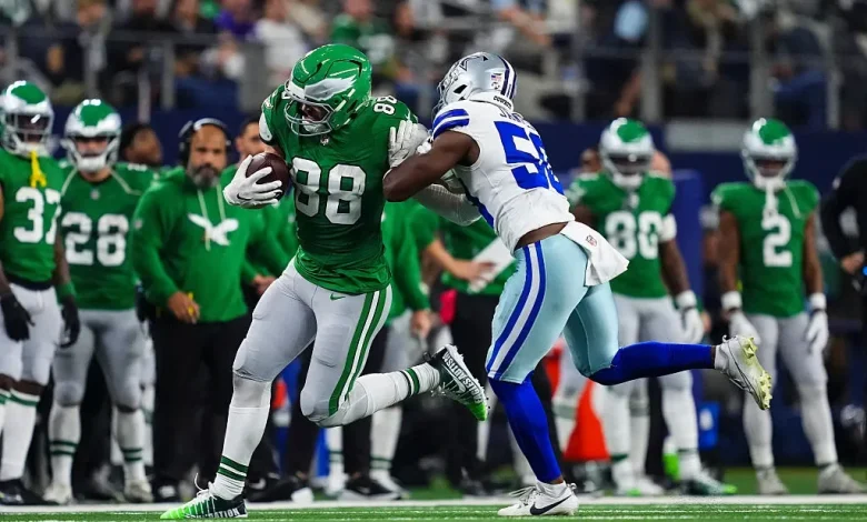 Best Dallas Goedert Prop Bets for Eagles vs. Chargers on Monday 12/8/25