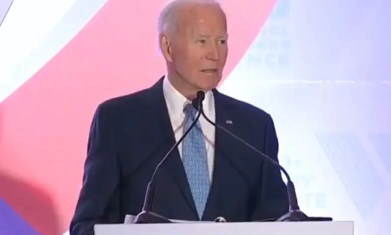 Biden suffers brutal gaffe while trying to pronounce ‘America’ at LGBTQ conference in DC