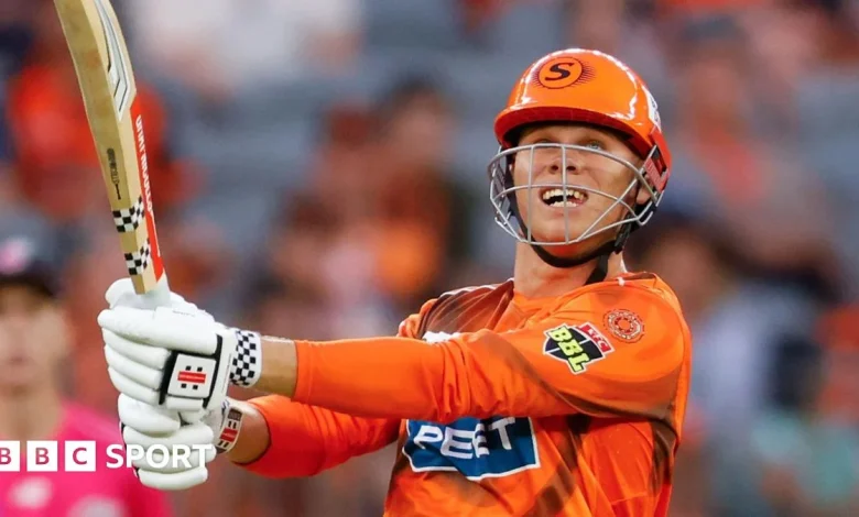 Big Bash League 2025-26 results: Perth Scorchers beat Sydney Sixers by five wickets