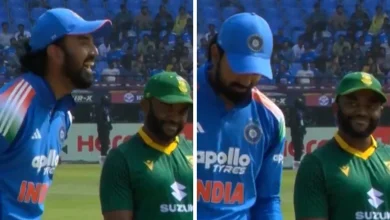 Big laugh, Vizag erupts: KL Rahul punches the air as India end toss draught