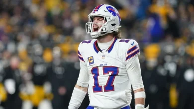 Bills' Allen sets NFL record for rushing TDs by QB