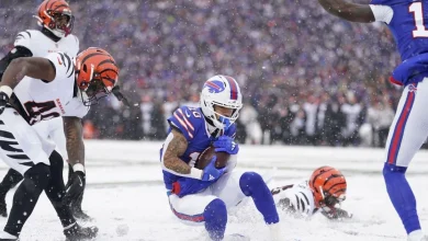 Bills notebook: Joe Brady on James Cook's fumbles; Bobby Babich on Christian Benford