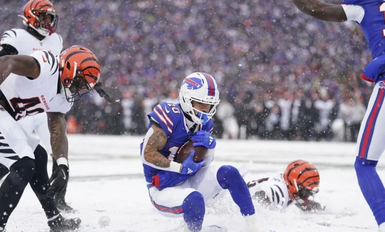 Bills notebook: Joe Brady on James Cook's fumbles; Bobby Babich on Christian Benford