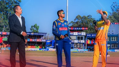 Biratnagar bowling against Sudurpaschim