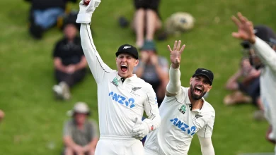 Blackcaps bowlers strike late to be in control after eventful second day