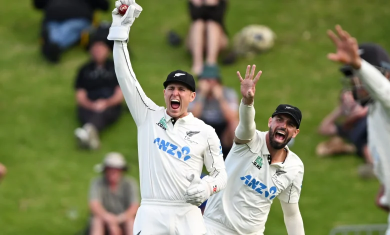 Blackcaps bowlers strike late to be in control after eventful second day