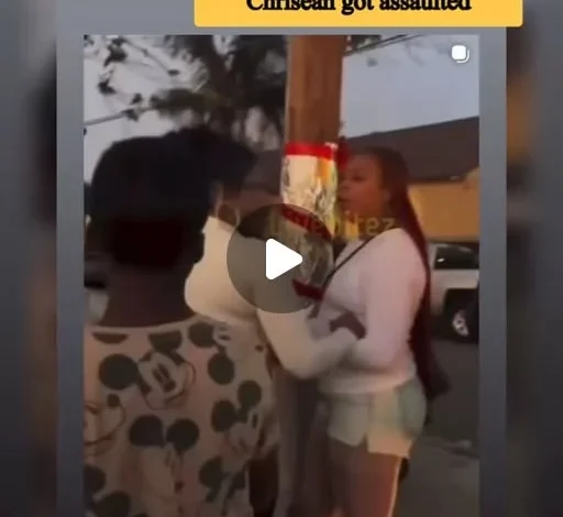 #Blueface comments on #ChriseanRock’s altercation in Compton. He also shares a moment when she was slapped by a woman. Chrisean explains she didn't take security to the event because she attended for the kids. SWIPE ✍🏾#TSRStaffAS 📹:(@livebitez)