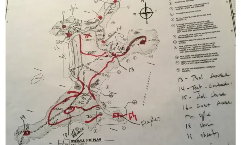 'Blueprint of abuse': What the secret map of Epstein Island reveals