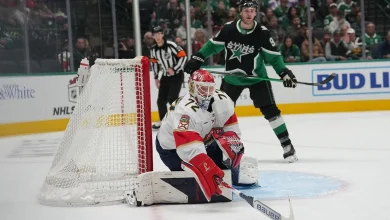 Bobrovsky blanks Stars