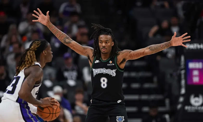 Bones Hyland steps up as depleted Wolves pull away to dump Kings