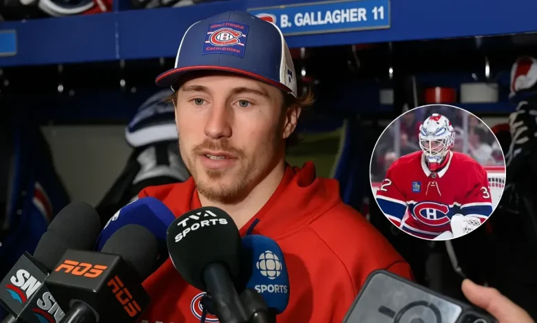 Brendan Gallagher issues a reality check to Canadiens fans about Jacob Fowler
