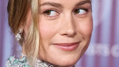 Brie Larson In Plunging Bikini Highlights Her 'Excellent Boobs'