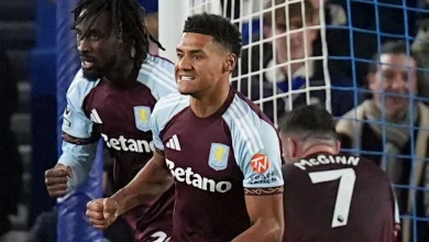 Brighton 3-4 Aston Villa: Visitors come from two goals down to win seven-goal thriller to move third in Premier League