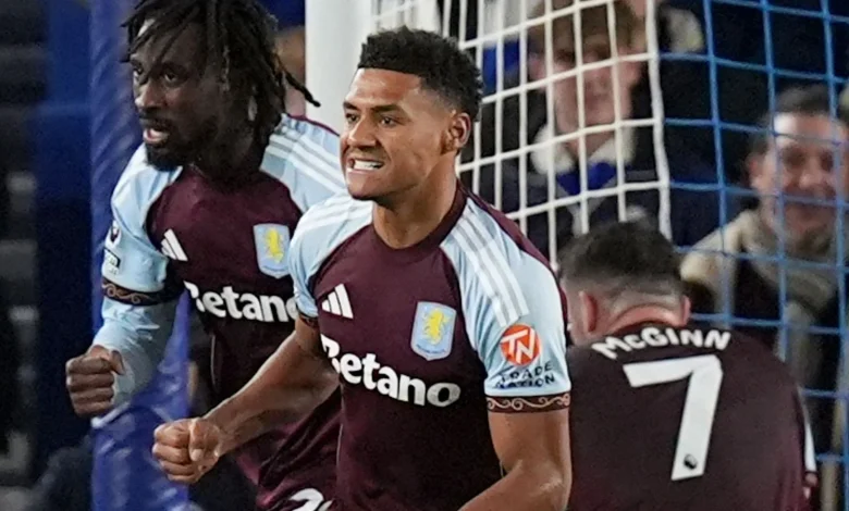 Brighton 3-4 Aston Villa: Visitors come from two goals down to win seven-goal thriller to move third in Premier League