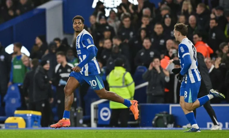 Brighton score stoppage-time equaliser to avoid defeat against West Ham