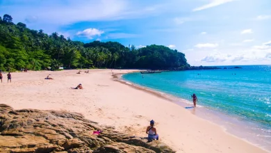 Brit dad, 37, drowns while swimming with his partner after getting swept out to sea by wave off hols island Phuket