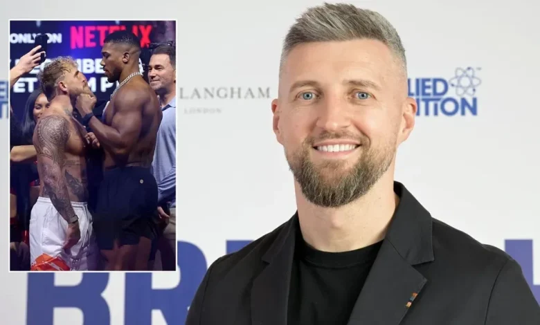 British boxing legend finds clever way around ban for Anthony Joshua and Jake Paul fight