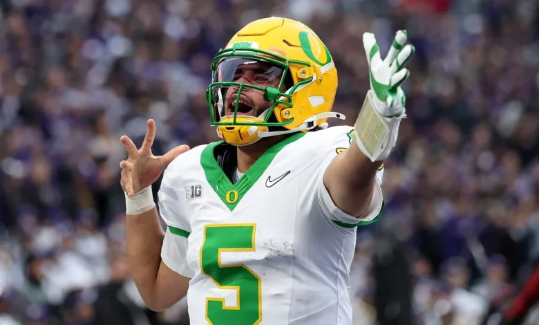 Browns trade up to No. 1, Raiders take Dante Moore in 2026 NFL mock draft - The Athletic
