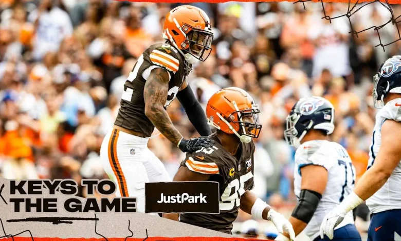 Browns will look to stop the Titans on third down | Keys to the Game