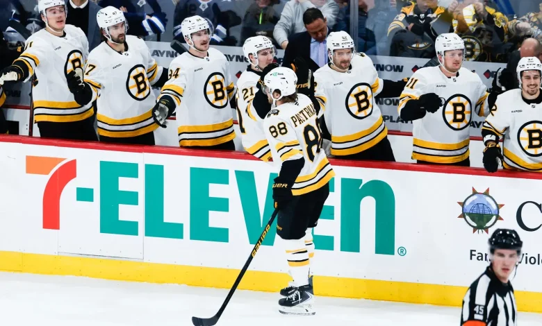 Bruins Lineup For Sunday Evening Matchup Against Quinn Hughes, Wild