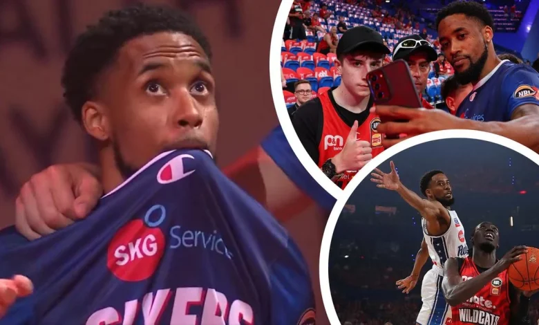 Bryce Cotton gets stirring tribute and ovation from Perth Wildcats fans in return to RAC Arena