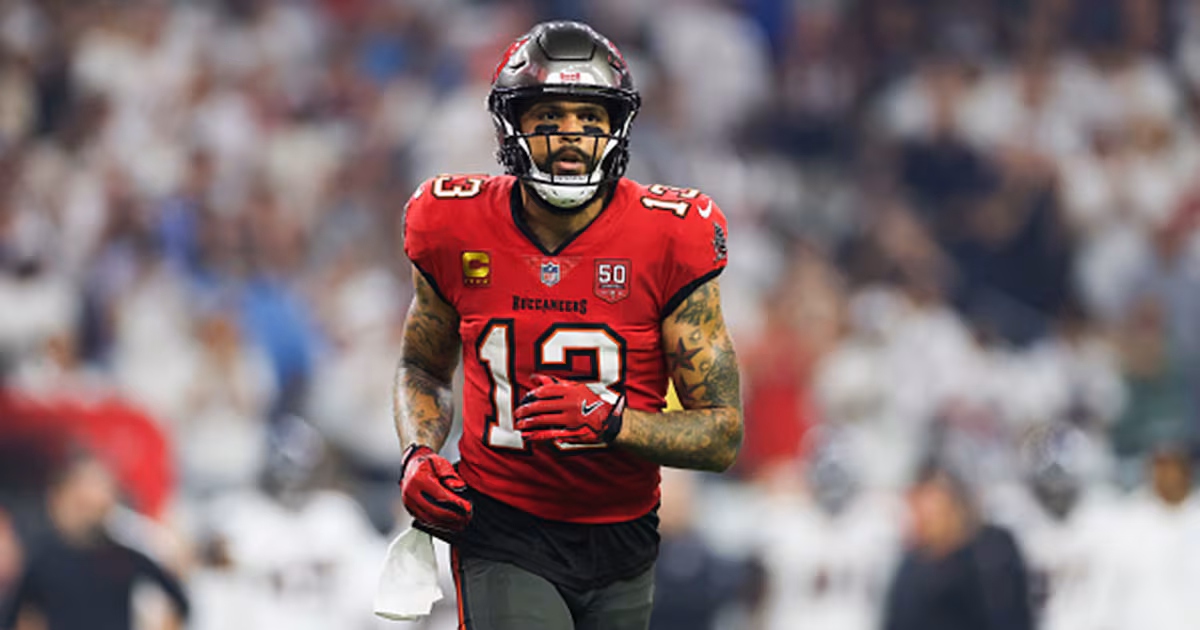 Bucs WR Evans questionable vs. Falcons; QB Daniels out vs. Giants, Mariota will start