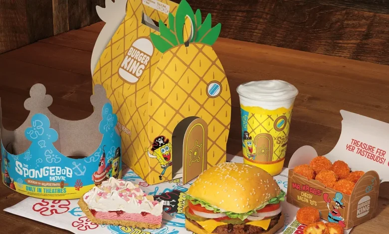 Burger King unveils new SpongeBob-themed menu. See what's on it.