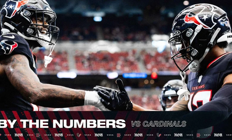 By The Numbers | Texans vs Cardinals