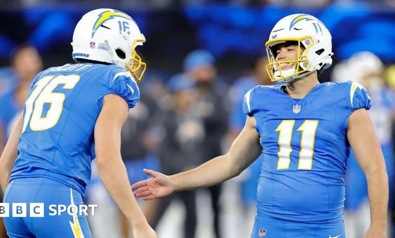 Cameron Dicker leads Los Angeles Chargers to overtime win against Philadelphia Eagles
