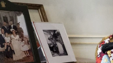 Camilla Carefully Shows Off Meghan Photos in Her Home