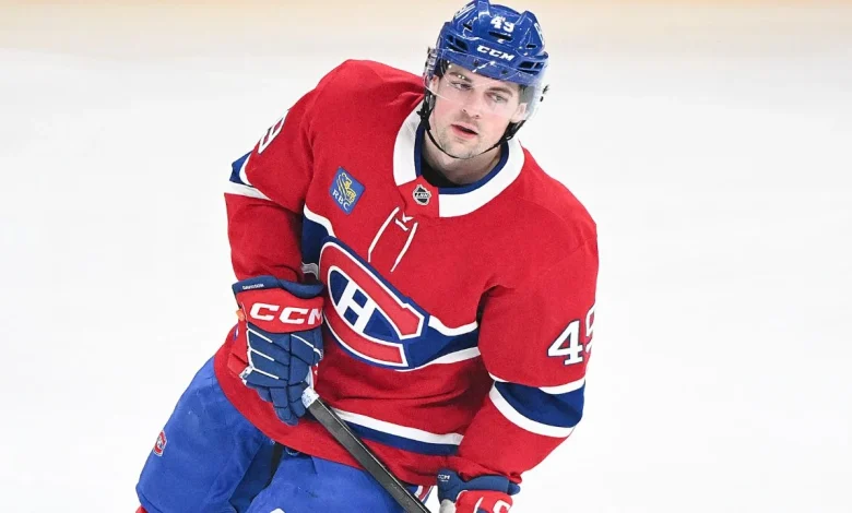 Canadiens' Jared Davidson returns vs. Jets, replaces Florian Xhekaj