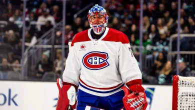 Canadiens to start Dobes vs. Blues, Montembeault out with illness