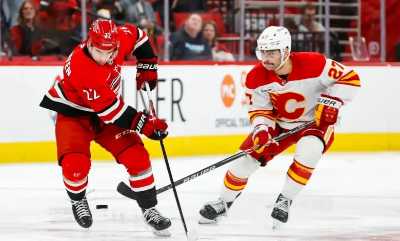 Canes outlast Flames, 1-0, in overtime